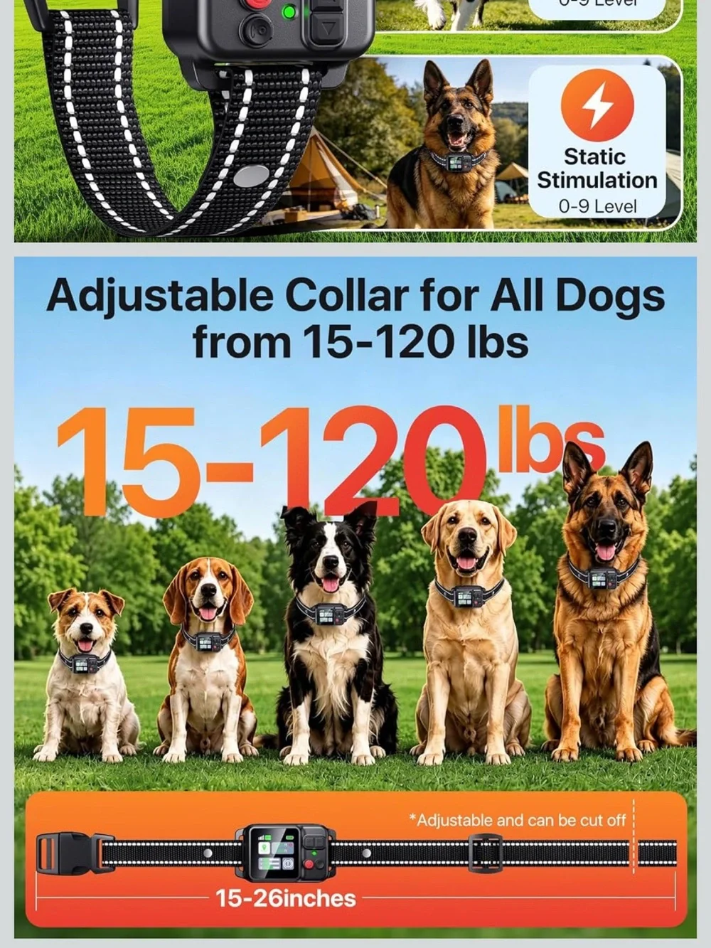 Brand new GPS wireless dog collar fence system